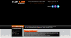 Desktop Screenshot of canjammotorsports.com